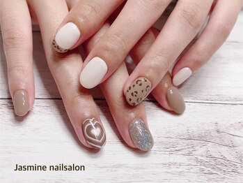 ジャスミンネイルサロン(Jasmine)/豹柄ネイル