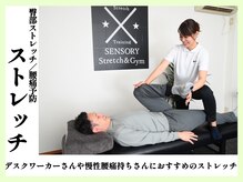 センソリーストレッチアンドジム(Sensory Stretch&Gym)/臀部ストレッチ/大臀筋