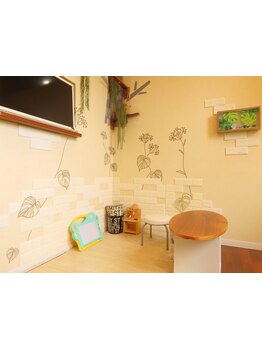 お子様同伴OKのサロン