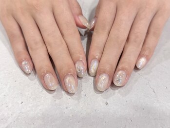 ローラン(LORAN)/涼しげ氷ネイル♪