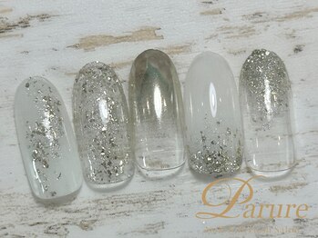 定額B　ホワイト　白　シルバー