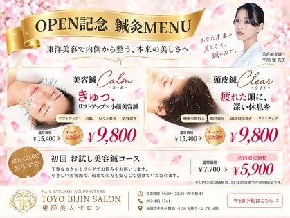 トウヨウビジン 美容鍼灸サロン(TOYO BIJIN)の写真