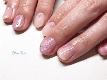 メールメール 和光市本店(MereMer)/大人フラワーアートネイル