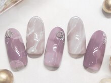 プルトワ(pourtoi)/大理石ネイル★