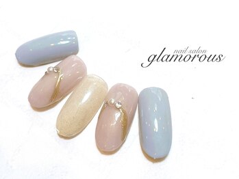 ネイルグラマラス 西新井店/《パラジェル》春のニュアンス