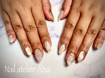 アーザ 吉祥寺(ASa)/オーロラマーメイドネイル☆