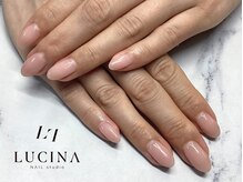 ネイルスタジオ ルキナ(LUCINA)/H-696ナチュラルワンカラー