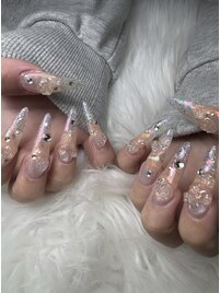 キラキラロングスカルプ