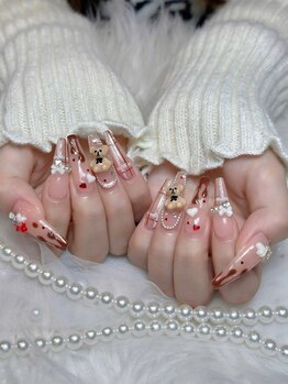サリーネイルラボ(Sully Nail Lab)/バレンタインネイル