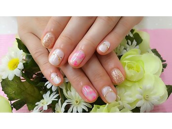 プルミエ ネイル(Premier Nail)/定額タイダイ柄ネイル