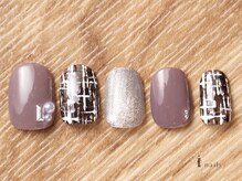アイネイルズ 吉祥寺店(I nails)/大人ツイードネイル[吉祥寺]