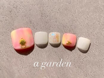 ネイルサロン アルファガーデン 町田本店(α garden)/フットネイル