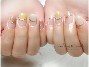 ラフネイル(Laugh nail)/持ち込みシンプルアート ¥8700