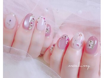 モチミィ(mochimy.)/*押し花ネイル*