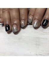 ネイルズビー 国府店(Nail's be)/ラメグラデーション