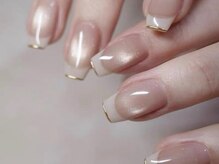 ナユキネイル 渋谷店(NA.YUKI NAIL)/秋冬ネイル　エレガントデザイン