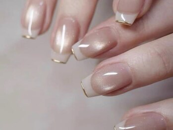 ナユキネイル 渋谷店(NA.YUKI NAIL)/秋冬ネイル　エレガントデザイン