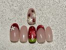 いちごネイル