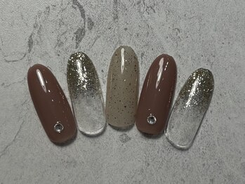ツインネイル 柏駅前店(twin.nail)/Simple design