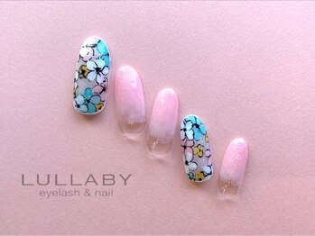 ララバイ 吉祥寺店(LULLABY)/春のお花ネイル(S)