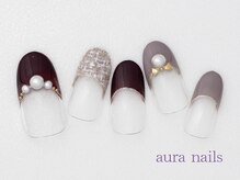 アウラネイルズ(aura nails)/☆ハンドデザインコース　¥8800