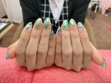 ネイルサロン ティプレシャス(T Precious)/爽やか♪ニュアンスネイル