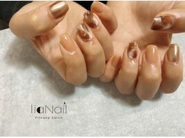 カフェオレネイル☆