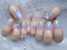 エンジェルガーデンネイル 池袋店(Angelgarden nail)/ちゅるんリボンネイル