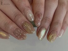 アイネイルズ 吉祥寺店(I nails)/ぷっくりフラワーちゅるん