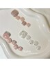 【FOOT】上品定額デザインコース◎パラジェル/フィルイン¥9,900 初回オフ無料