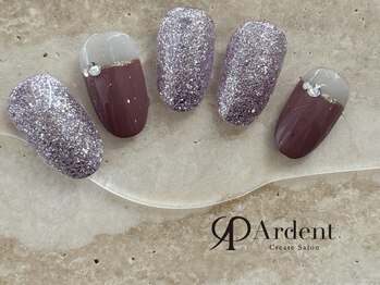 アーデント(Ardent)/まっすぐフレンチネイル☆