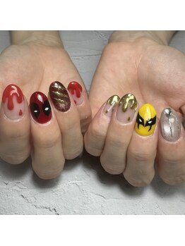 ネイルサロン プッチ(Pucci)/渋谷/ネイル/キャラクター/3D