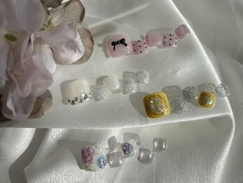 キャンアイドレッシー 熊谷店/春フット定額デザイン¥7000