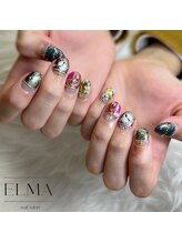 エルマネイル(ELMA nail)/フル手描き衣装モチーフアート