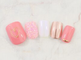 ハート×ガーリーミラー