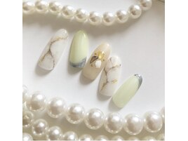 大理石ネイル￥6480