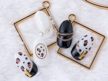 カラーズ 浜松店(colors)/レオパードネイル☆