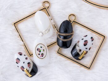 カラーズ 浜松店(colors)/レオパードネイル☆