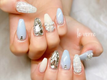 ルヴェール 久屋公園(le verre)/ツイードネイル