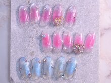 シャルマンローズ(Charmant Rose)/チークネイル