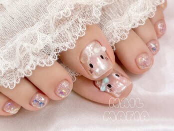 ネイルマフィア 新宿(NAIL MAFIA)/フット/オーロラ/キャラネイル