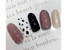 ブランクチュール(Nailsalon Blanc Couture)/大人ヌーディなデザインで☆