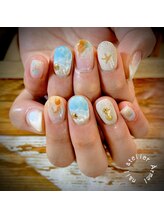 ネイルアトリエ エルメル(nail atelier Armel)/砂浜ネイル♪