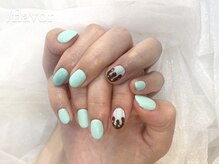 スラッシュフレーバー(/flavor)/チョコミントネイル♪