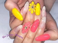 アン ジョーヌドラゴ/【自爪ネイル】夏ネイル