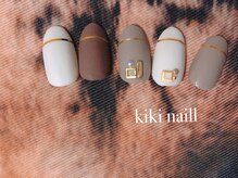 キキネイル たまプラーザ店(kikinail)/大人　マット秋ネイル