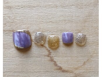 ココルポ 京橋(COCORUPO)/パープル×ゴールド