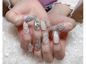 レアネイル 新宿(le'a nail)/ミラーネイル