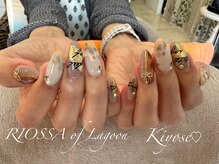 リオッサ オブ ラグーン(RIOSSA of Lagoon)/ニュアンスネイル×秋ネイル