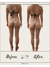 ドゥ ドルチェ(Due dolce)/後ろからの写真も自信増し　1回